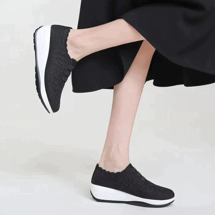 Oliver | Bekväma Slip On Skor Dam med Mesh Design 8