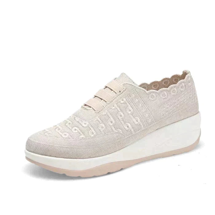 Oliver | Bekväma Slip On Skor Dam med Mesh Design 9