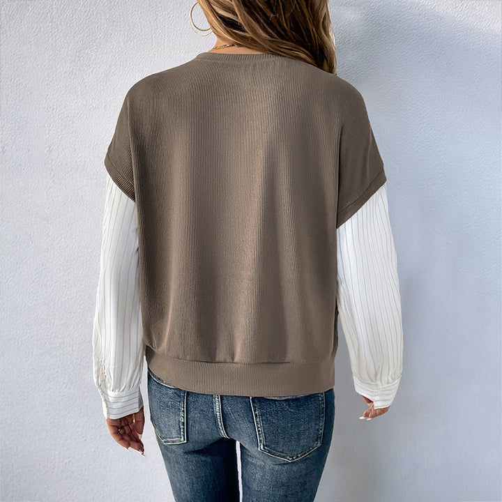 Oliver | Chic Tvådelad Stickad Pullover 1