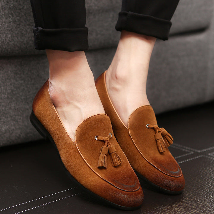 Oliver | Elegant Mellanhög Slip-On Herrskor för Vårbruk 2