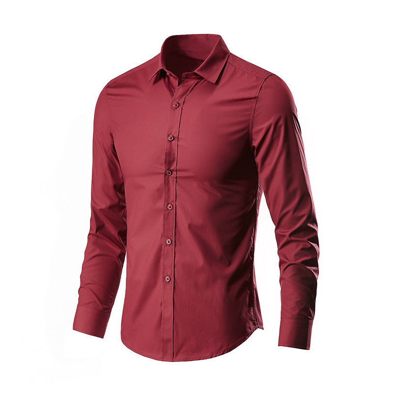 Oliver | Elegant Slim Fit Strykfri Herrskjorta för Höst 4