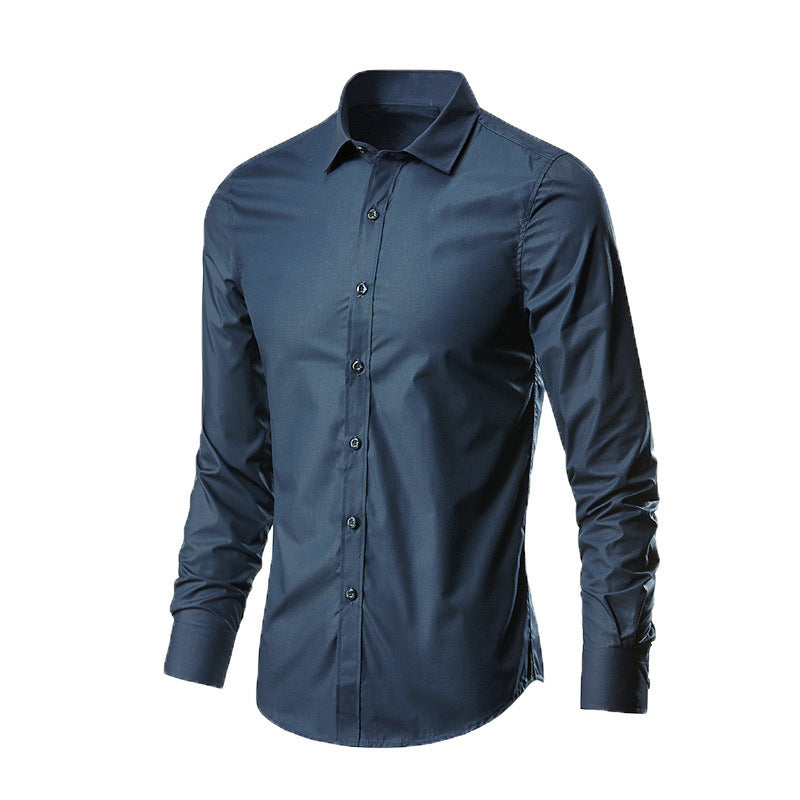 Oliver | Elegant Slim Fit Strykfri Herrskjorta för Höst 5