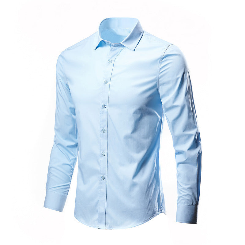 Oliver | Elegant Slim Fit Strykfri Herrskjorta för Höst 6