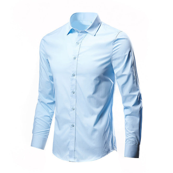 Oliver | Elegant Slim Fit Strykfri Herrskjorta för Höst 6