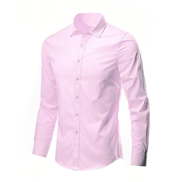 Oliver | Elegant Slim Fit Strykfri Herrskjorta för Höst 7