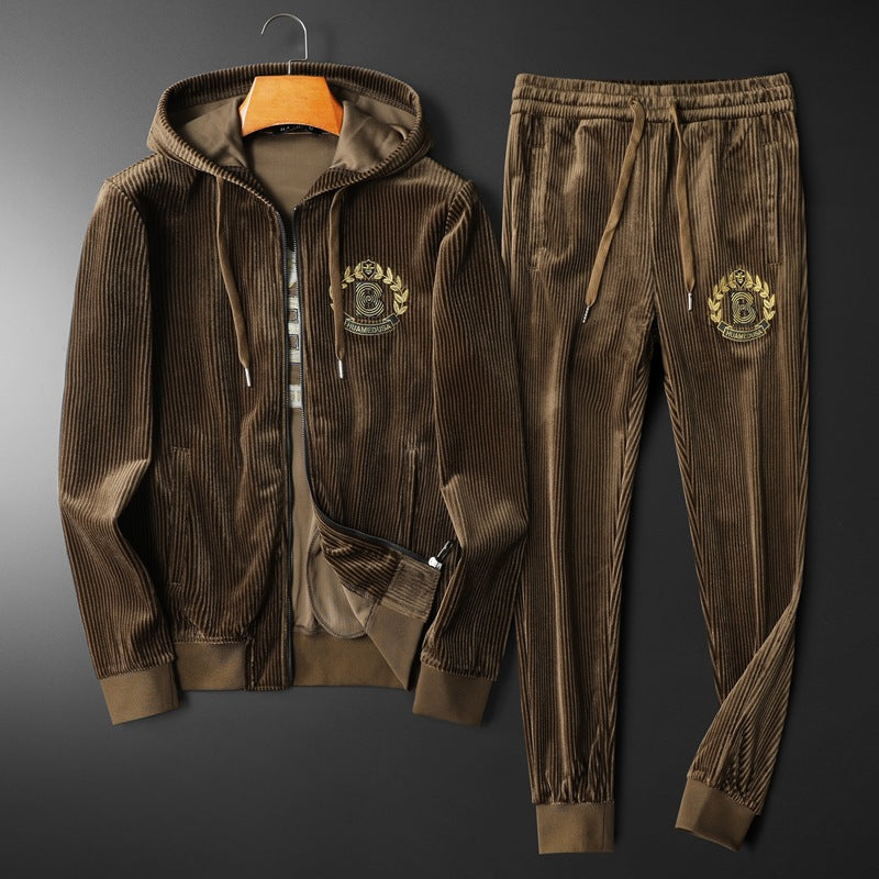 Oliver | Elegant Tvådelat Set med Huvtröja och Joggingbyxor 0