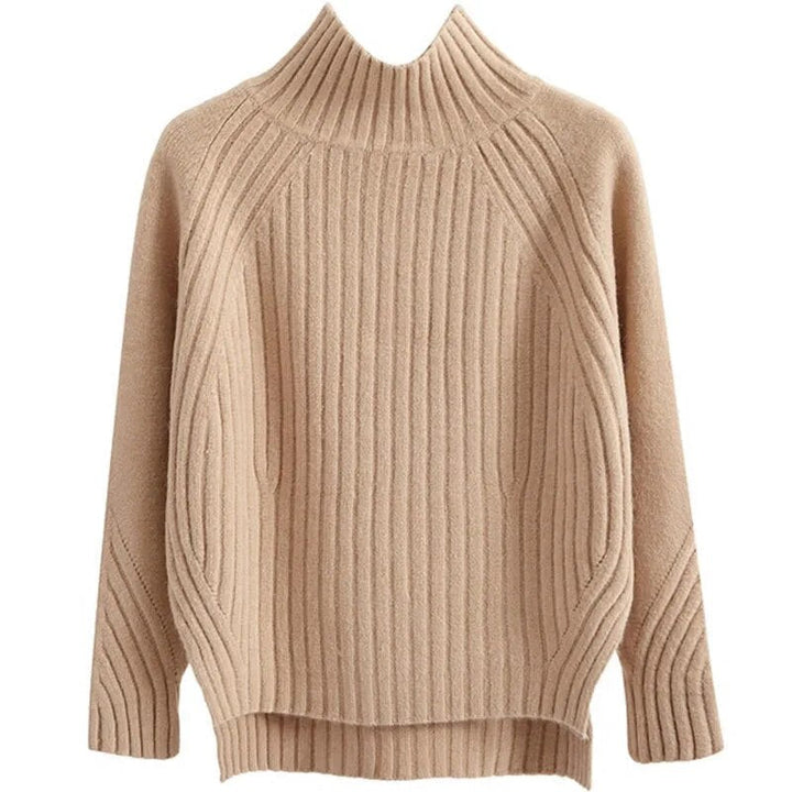 Oliver | Enkel Långärmad Pullover med Ribbade Kanter 2