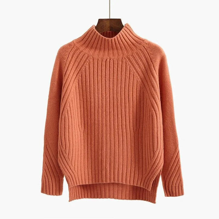 Oliver | Enkel Långärmad Pullover med Ribbade Kanter 3