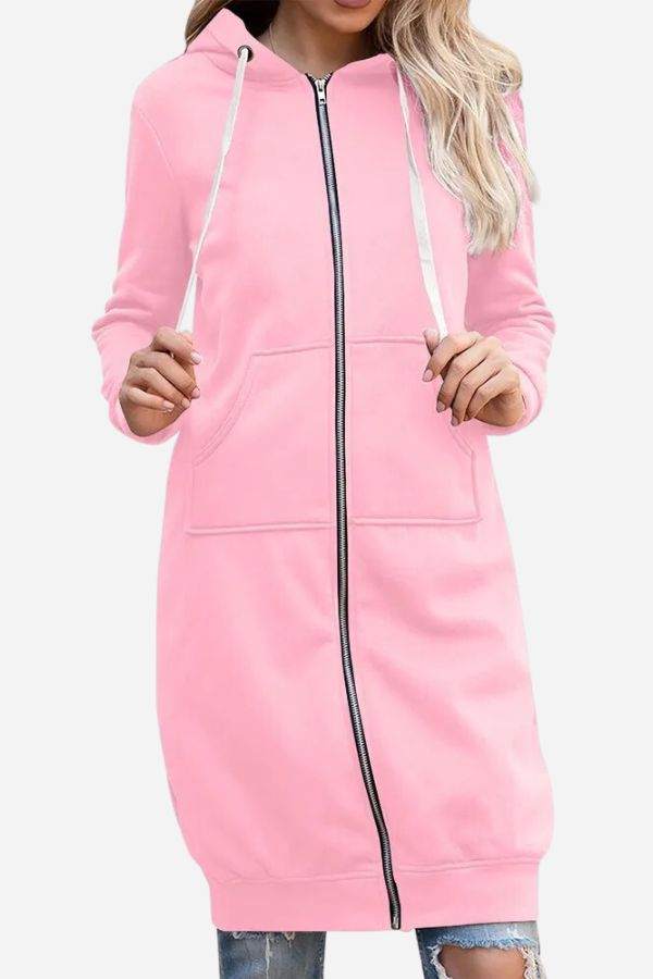 Oliver | Fleecefodrad Vinter Hoodie med Justerbar Huva 10