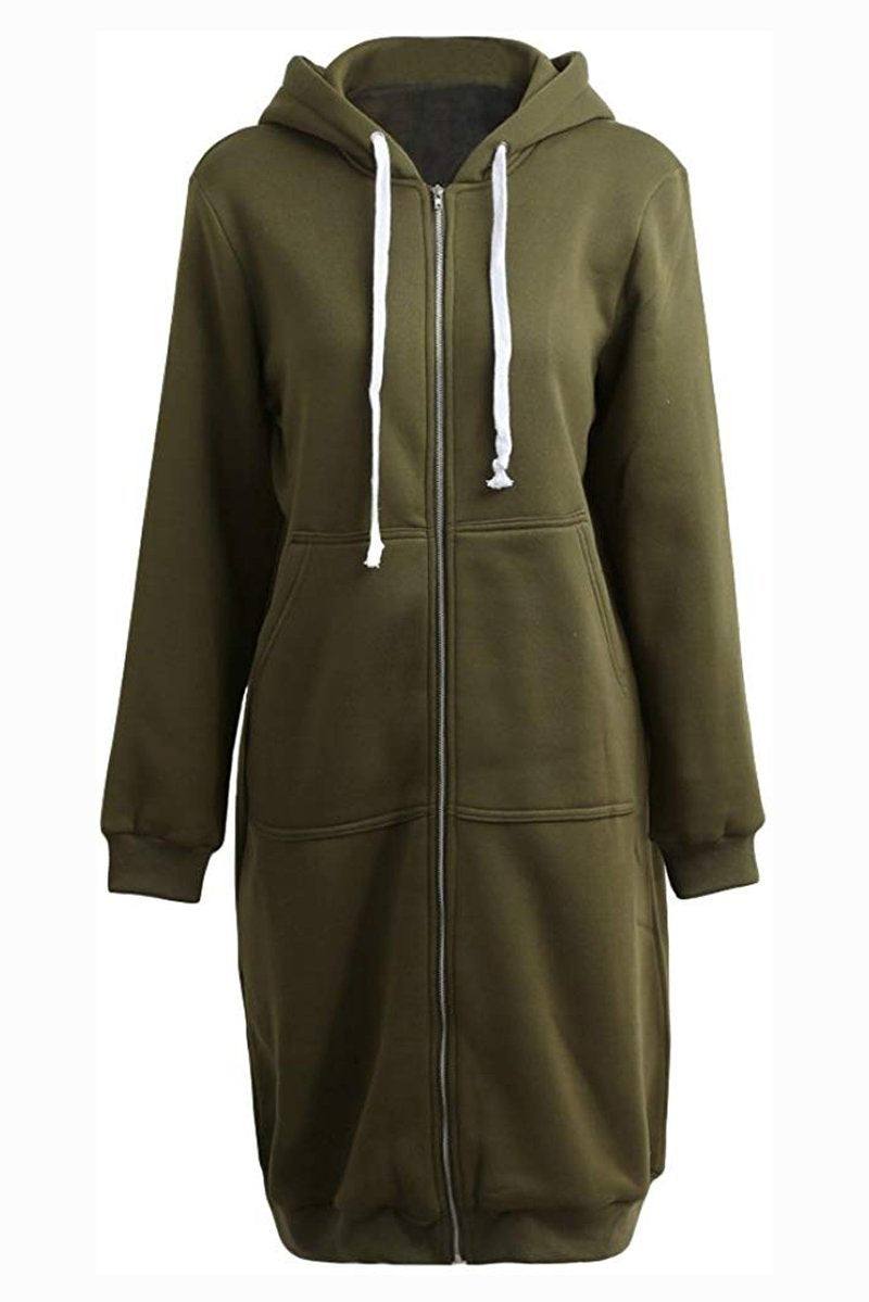 Oliver | Fleecefodrad Vinter Hoodie med Justerbar Huva 7