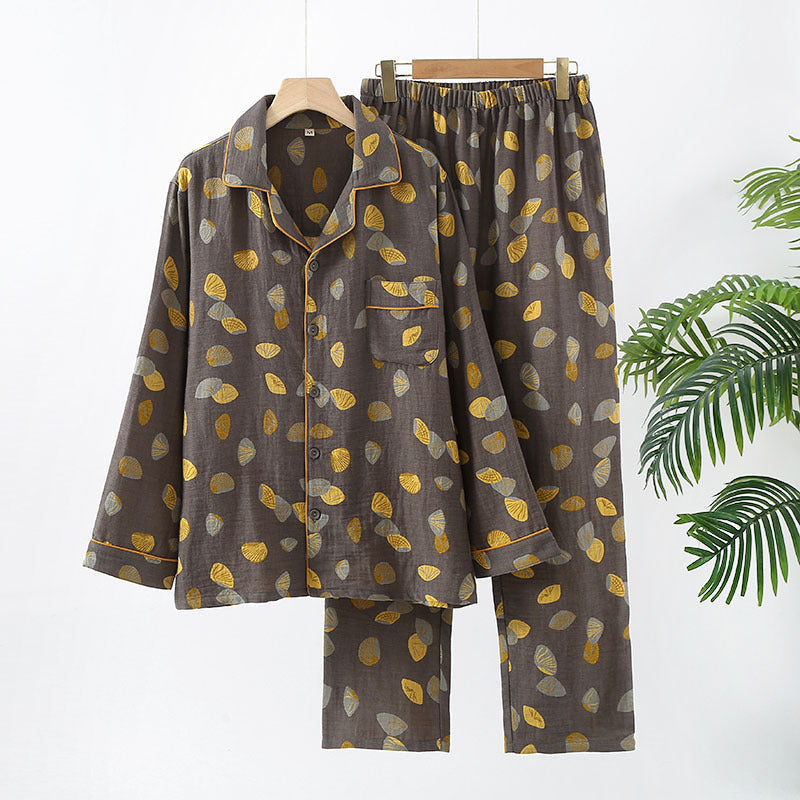 Oliver | Lätt Tvådelat Pyjamasset med Transparent Design 0