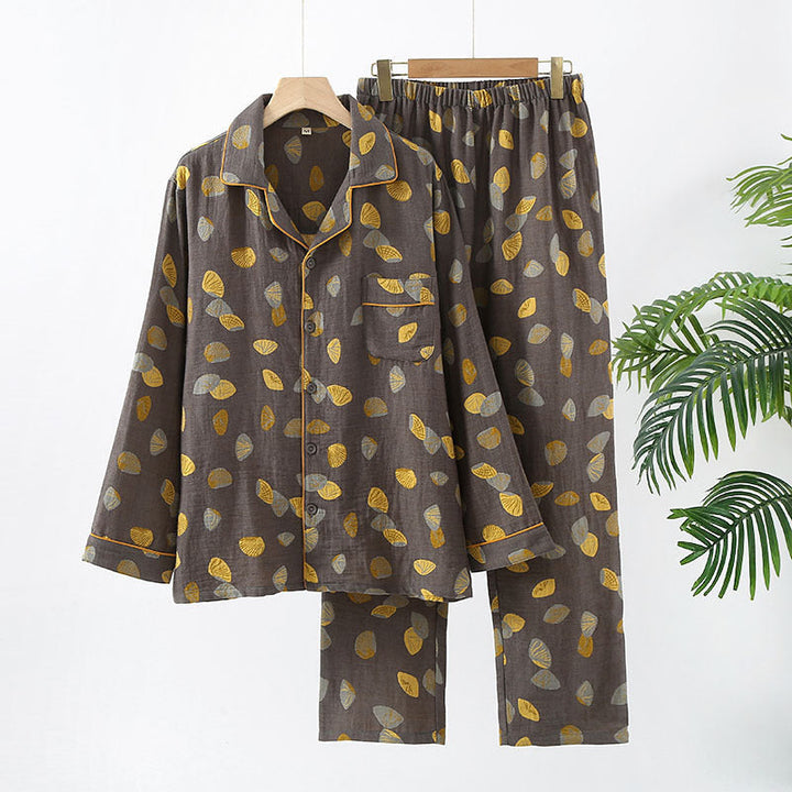 Oliver | Lätt Tvådelat Pyjamasset med Transparent Design 0