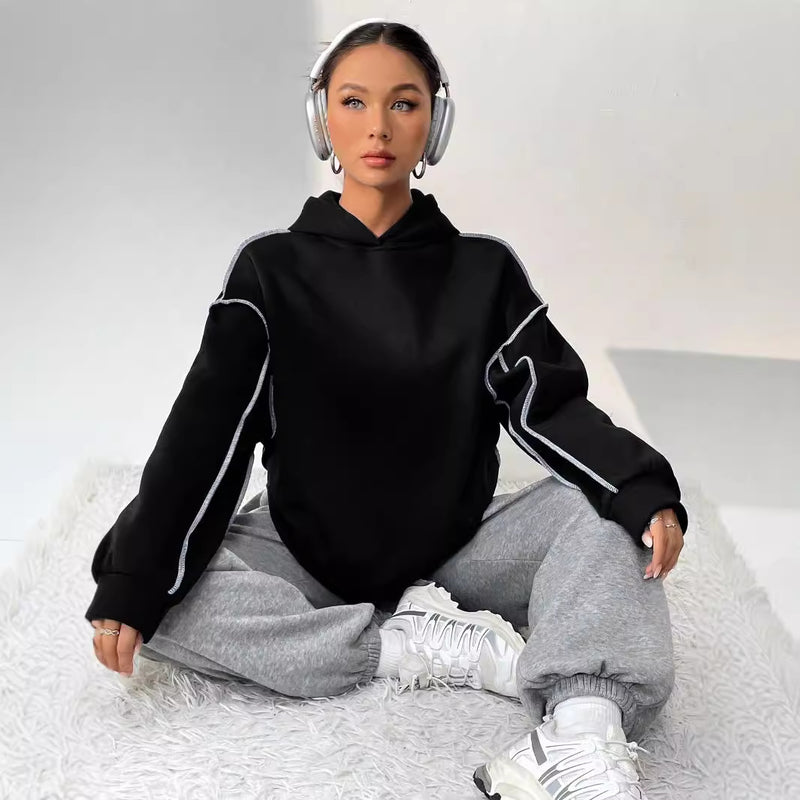 Oliver | Modern Patchwork Hoodie För Hösten 1