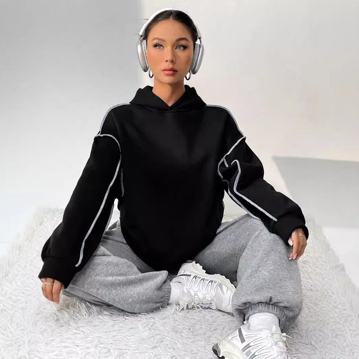 Oliver | Modern Patchwork Hoodie För Hösten 1