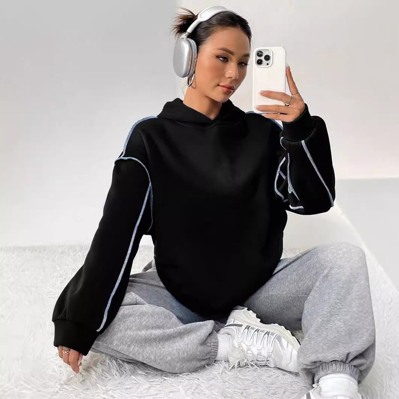 Oliver | Modern Patchwork Hoodie För Hösten 2