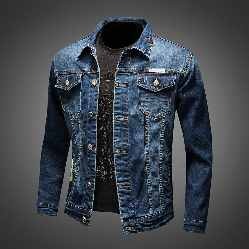 Oliver | Modern Slim-Fit Denimskjorta För Vårbruk 0