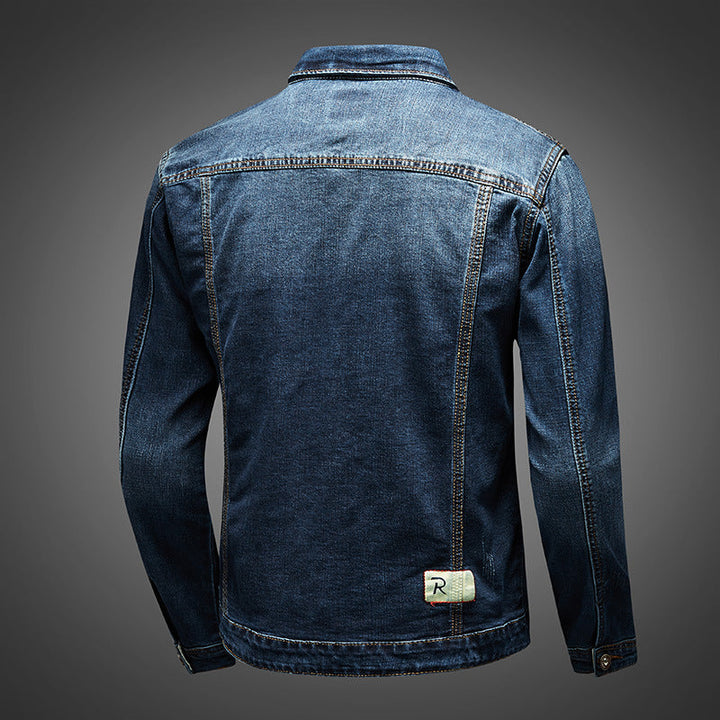 Oliver | Modern Slim-Fit Denimskjorta För Vårbruk 1