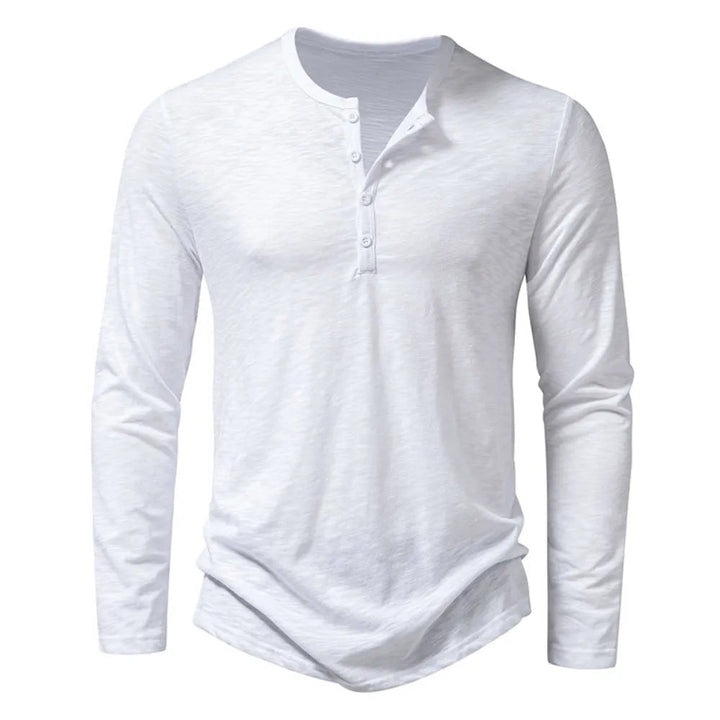 Oliver | Modern Slim Fit Långärmad Henley Tröja 2