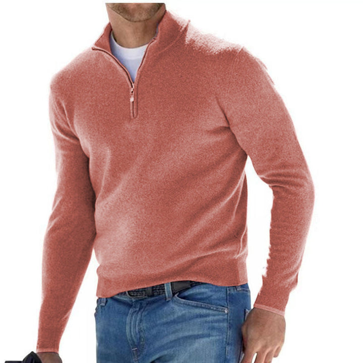 Oliver | Praktisk Vit Långärmad Tröja för Hösten 4