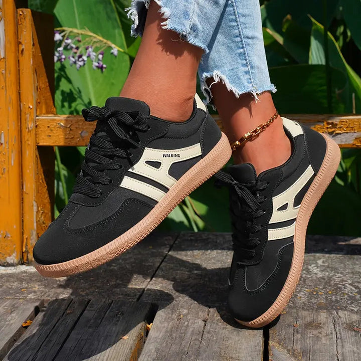Oliver | Retroinspirerade Sneakers med Paneler och Komfort 3