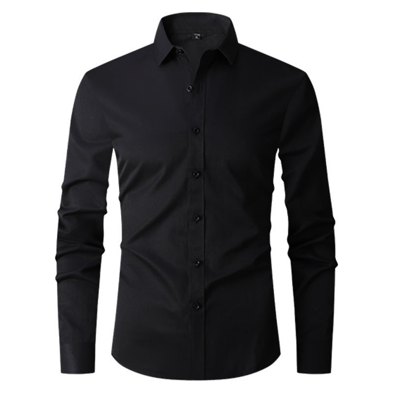 Oliver | Slim Fit Färgblock Herrskjorta För Vår Och Höst 0