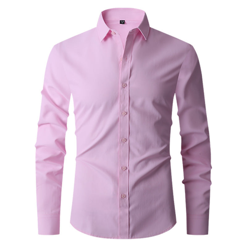 Oliver | Slim Fit Färgblock Herrskjorta För Vår Och Höst 3