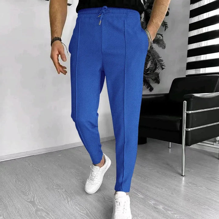 Oliver | Slim Fit Joggingbyxor Dam Med Taperad Ben 4