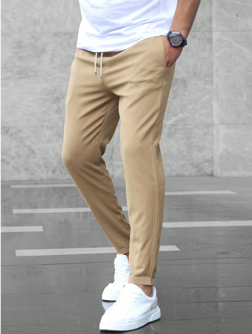 Oliver | Slim Fit Stretch Herrbyxor För Arbete Och Fritid 3
