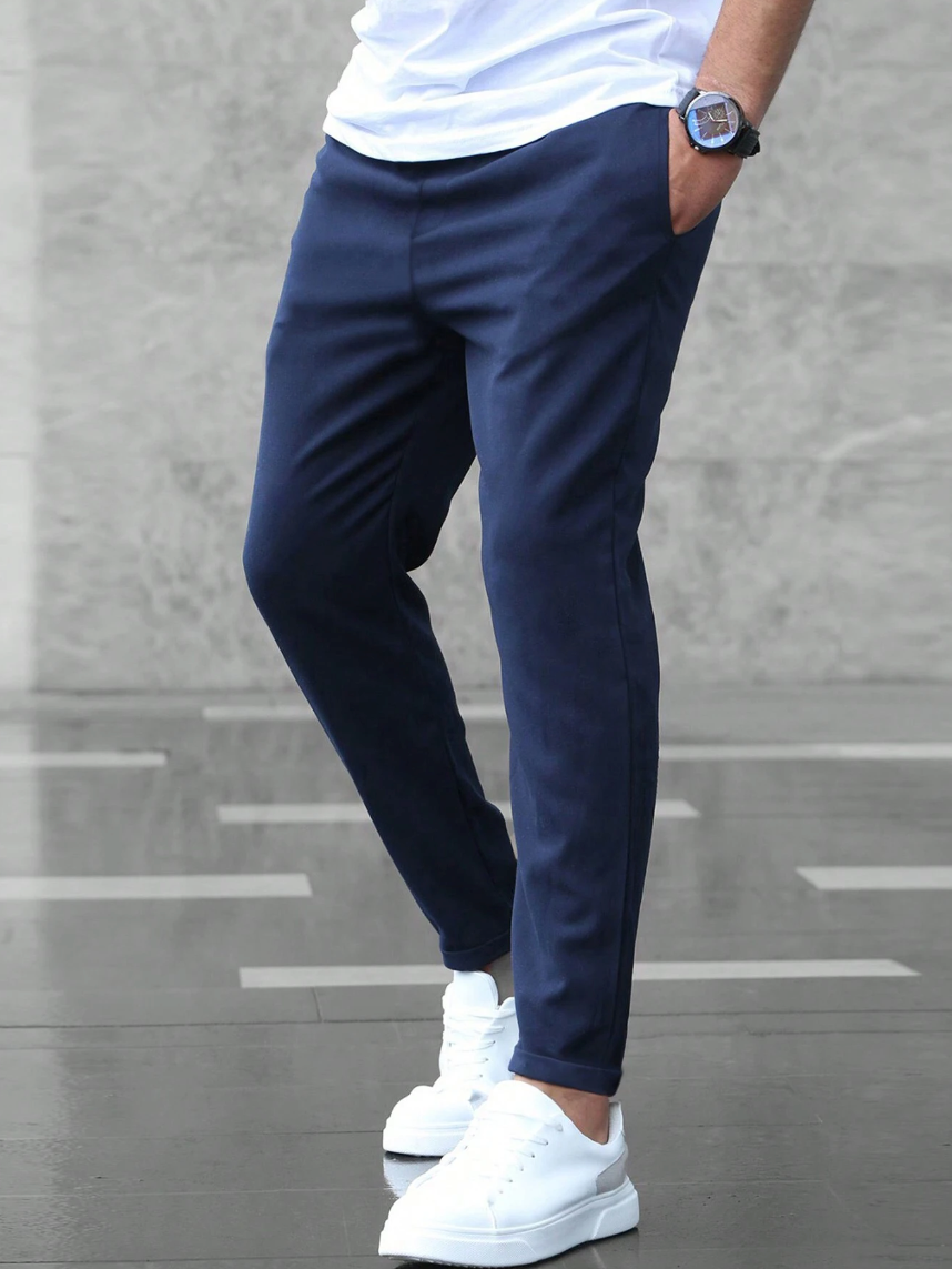Oliver | Slim Fit Stretch Herrbyxor För Arbete Och Fritid 6