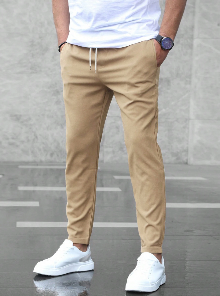 Oliver | Slim Fit Stretch Herrbyxor För Arbete Och Fritid 7