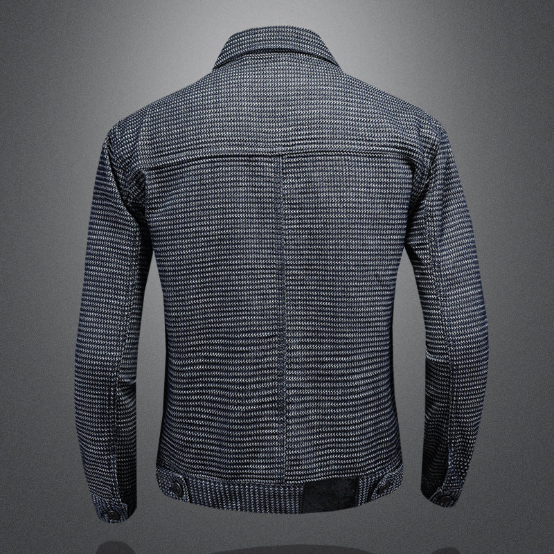 Oliver | Slim Fit Vårjacka i Denimblandning 1