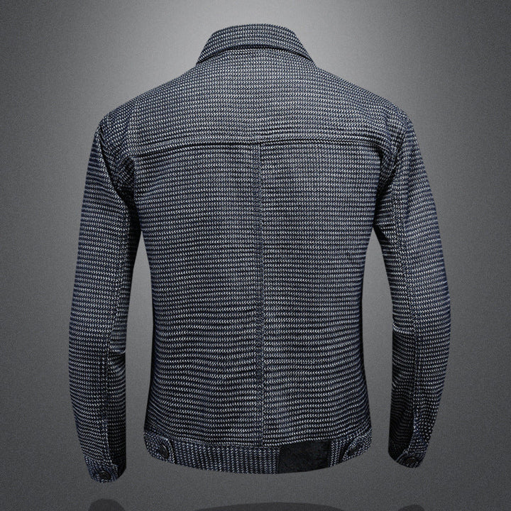 Oliver | Slim Fit Vårjacka i Denimblandning 1