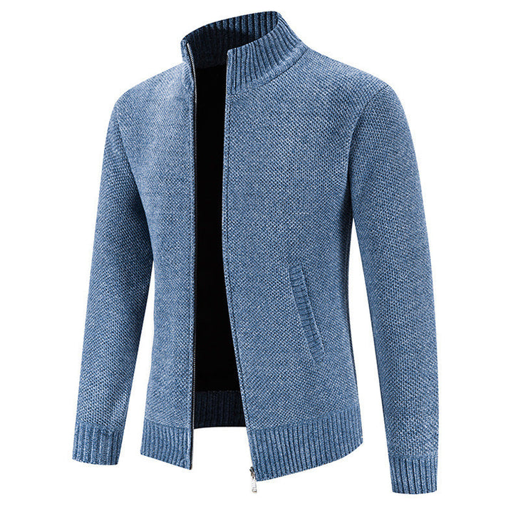Oliver | Slim Fit Vinterkofta med Sammet Finish 2