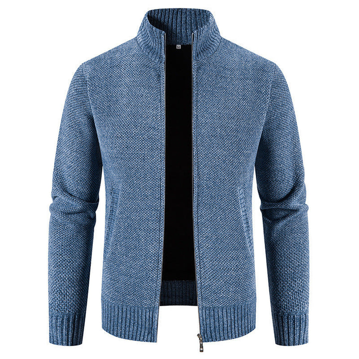 Oliver | Slim Fit Vinterkofta med Sammet Finish 3