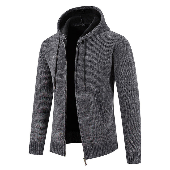 Oliver | Slim Fit Vinterkofta med Sammet Finish 5