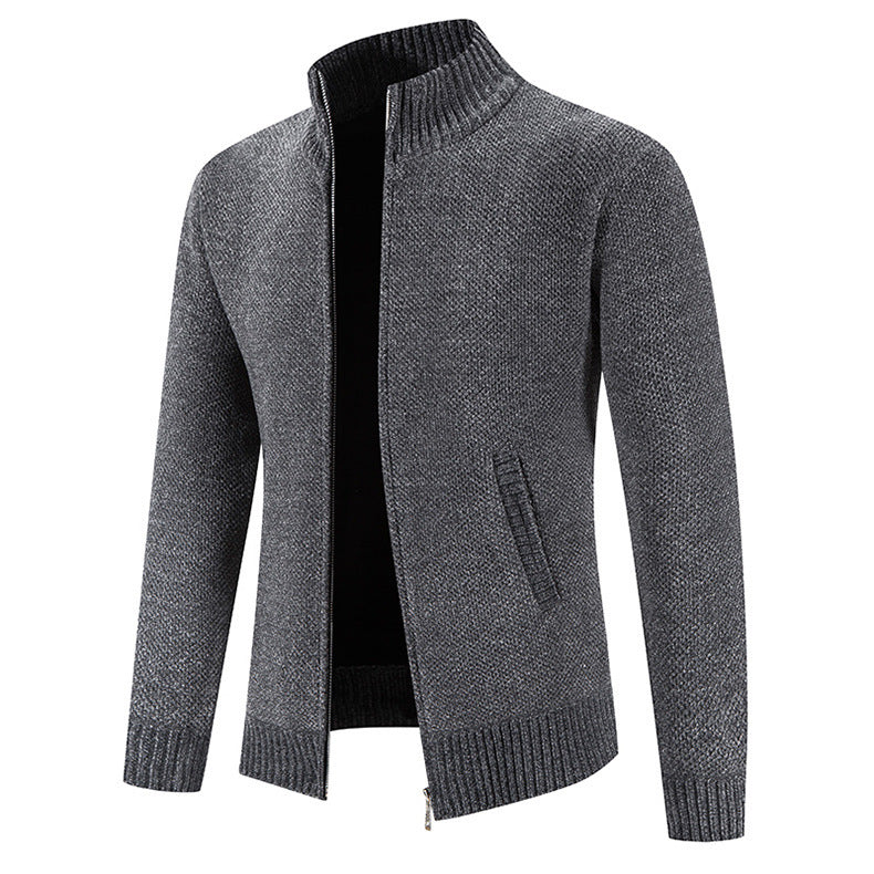 Oliver | Slim Fit Vinterkofta med Sammet Finish 6