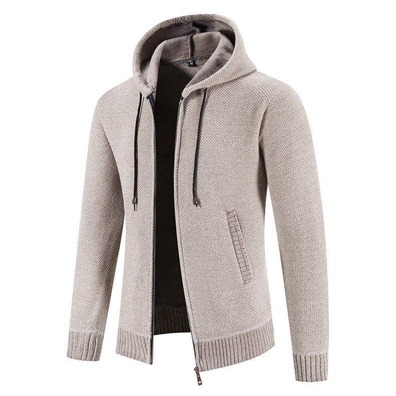 Oliver | Slim Fit Vinterkofta med Sammet Finish 7