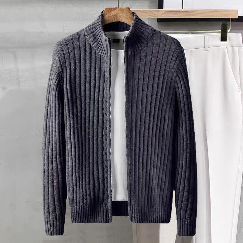 Oliver | Thick Winter Cardigan with Full Zip 1