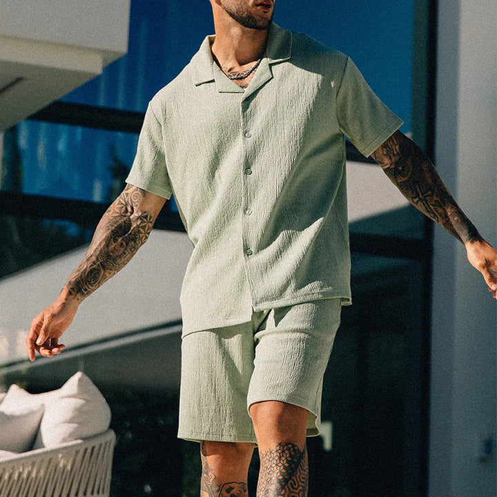 Oliver | Trendigt Tvådelat Kortärmad T-shirtset 5