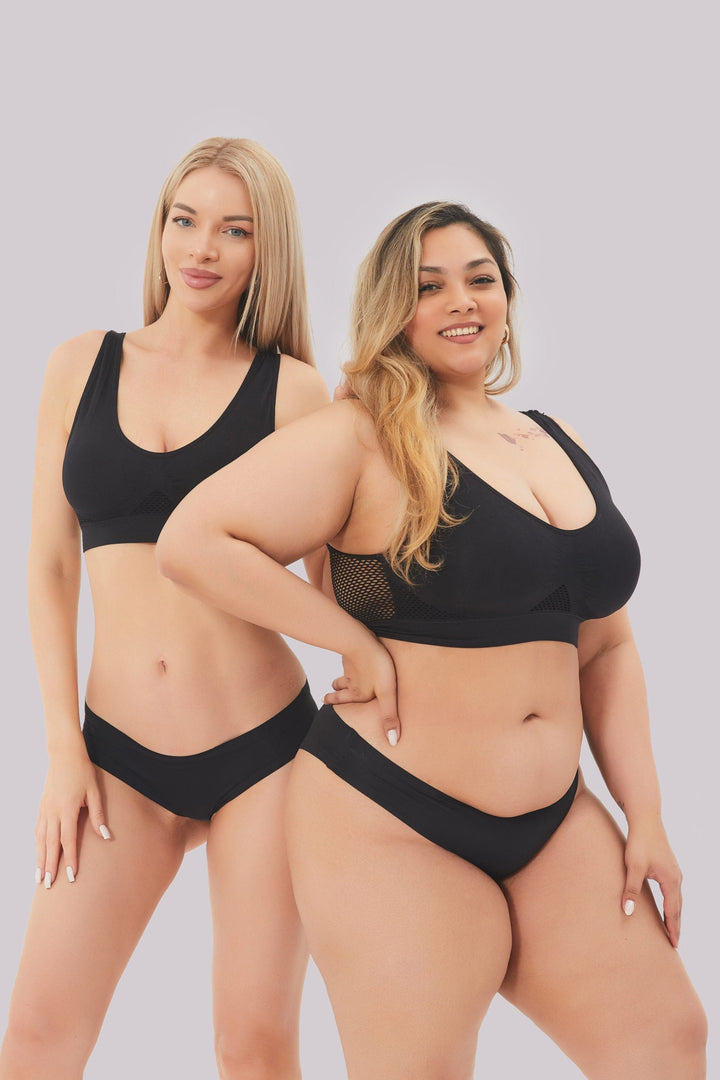 Olivia | Andningsbar Push-Up Sport-BH med Justerbara Remmar 2
