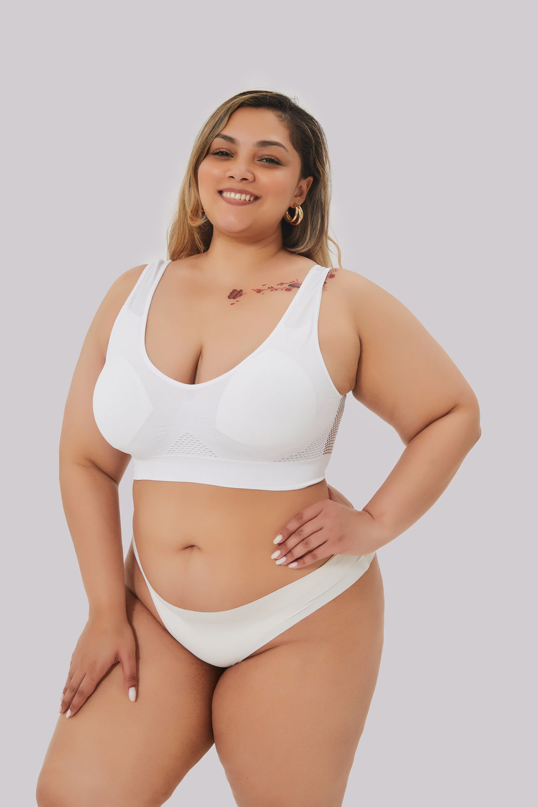 Olivia | Andningsbar Push-Up Sport-BH med Justerbara Remmar 4