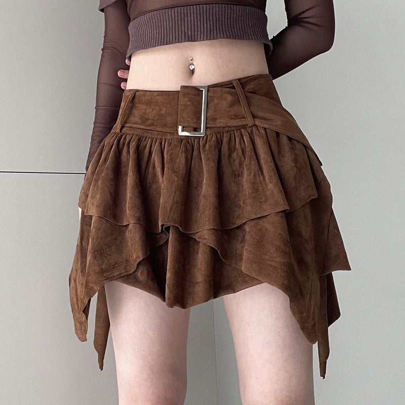 Olivia | Asymmetrisk Vårkjol med Stilren Design 0