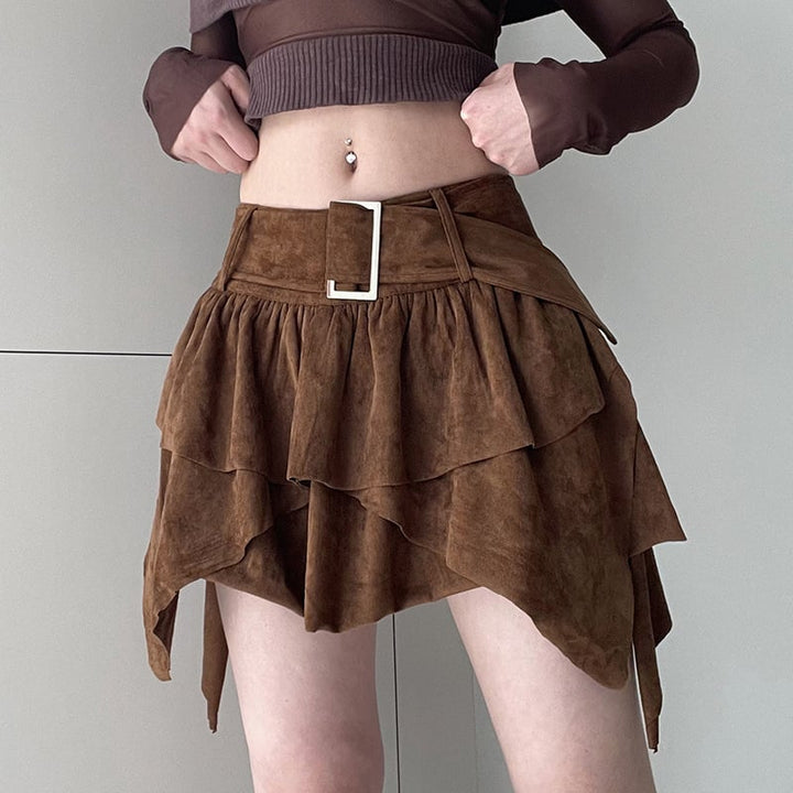 Olivia | Asymmetrisk Vårkjol med Stilren Design 1