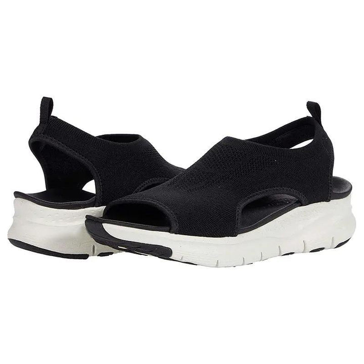 Olivia | Bekväma Slip-On Sommarsandaler med Bågstöd 1