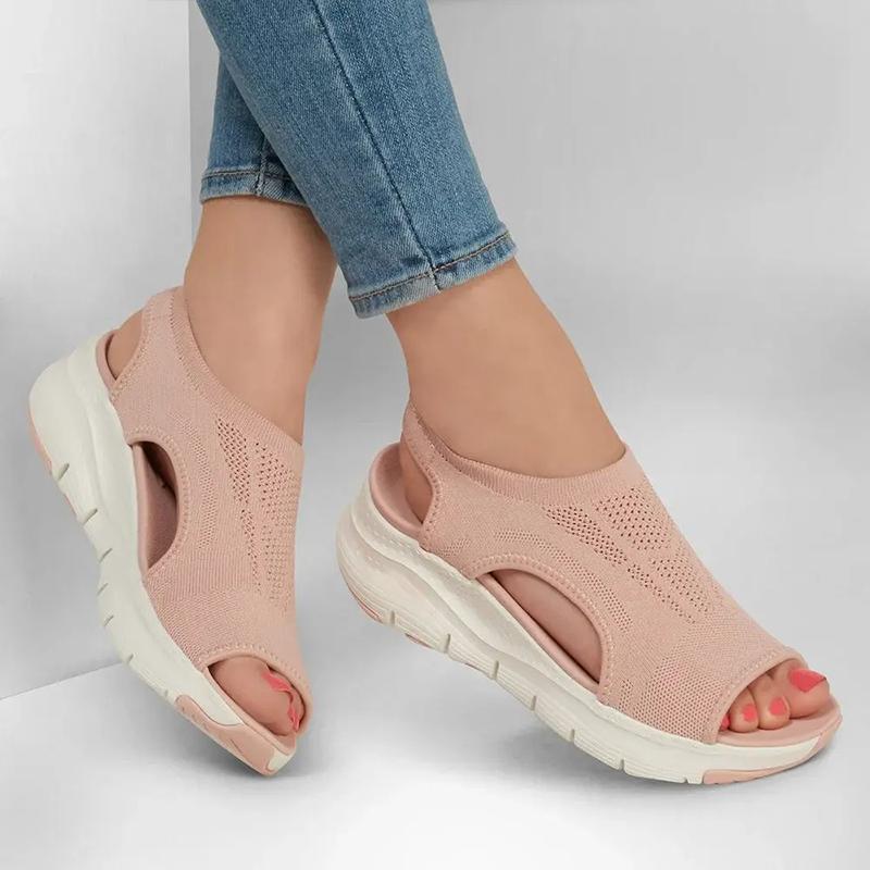 Olivia | Bekväma Slip-On Sommarsandaler med Bågstöd 6