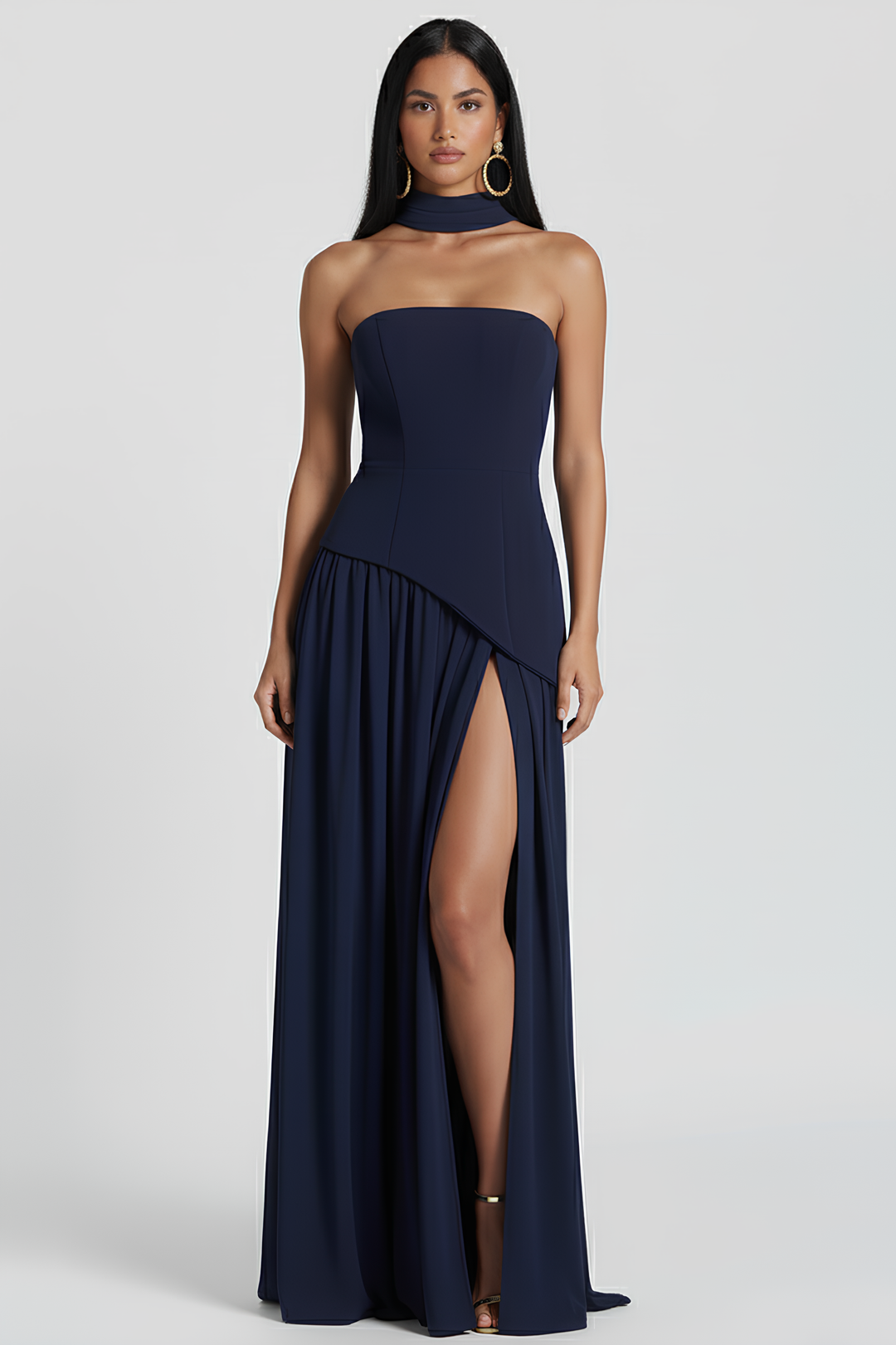 Olivia | Elegant Asymmetrisk Klänning för Damer 12