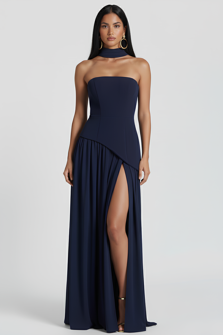 Olivia | Elegant Asymmetrisk Klänning för Damer 12