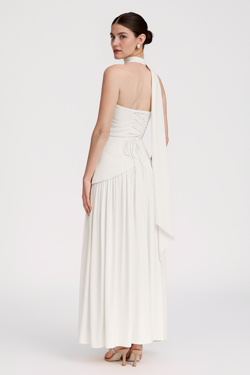 Olivia | Elegant Asymmetrisk Klänning för Damer 2