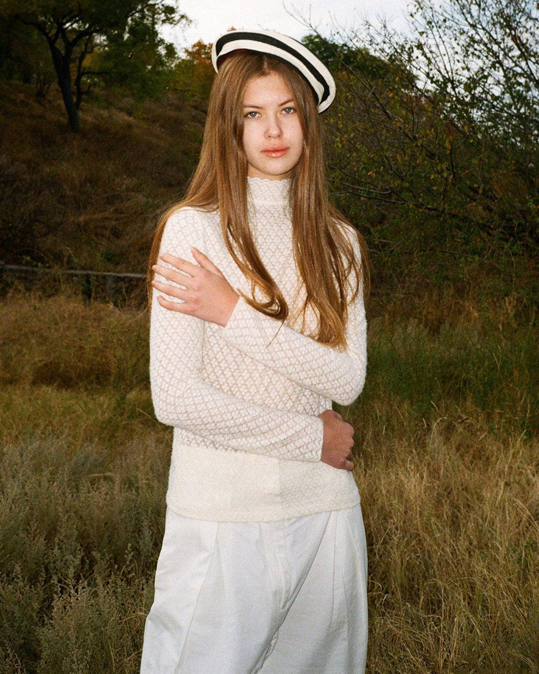 Olivia | Elegant Genomskinlig Stickad Topp 2