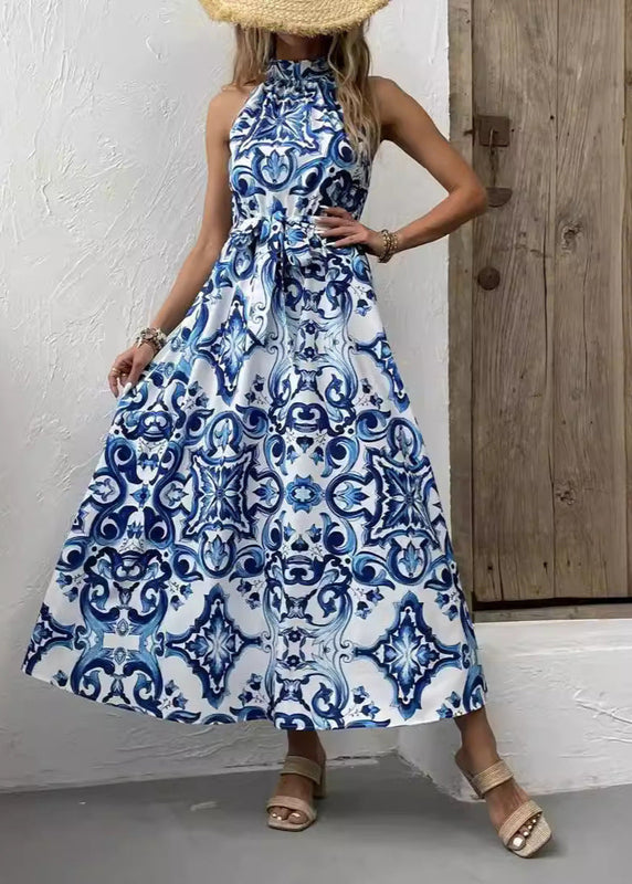 Olivia | Elegant Hög Midja Klänning för Vår och Sommar 5